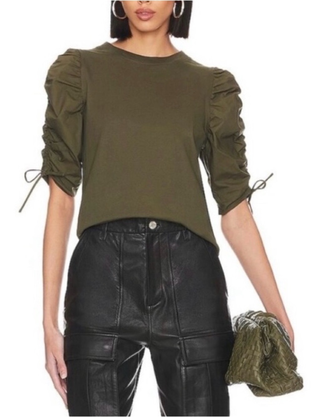 Frame The Tie Sleeve Tee
